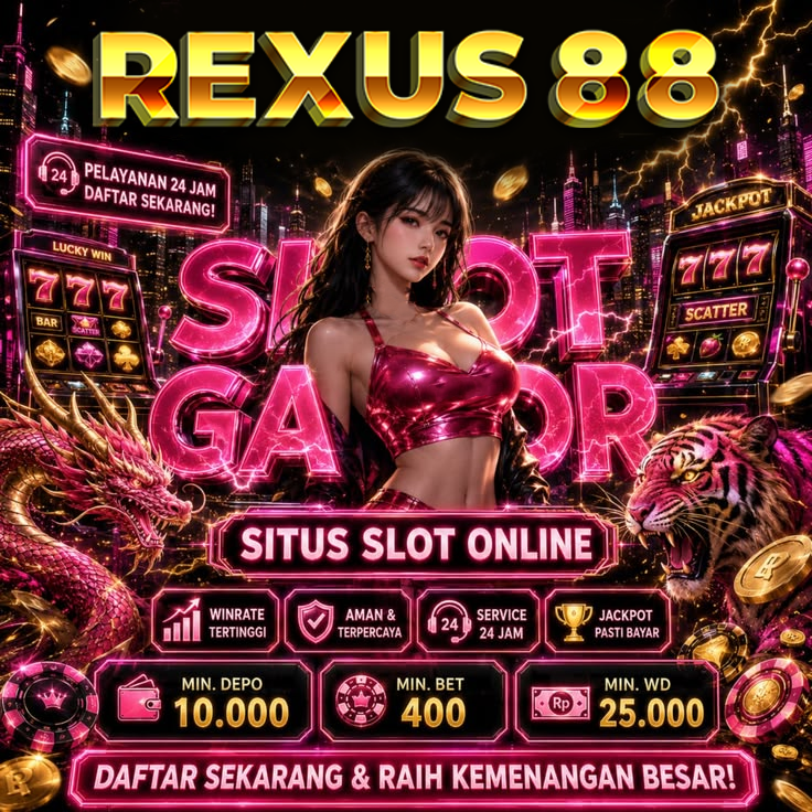 REXUS88: Daftar Sekarang Situs Slot Online Terpopuler Slot Gacor Malam Ini